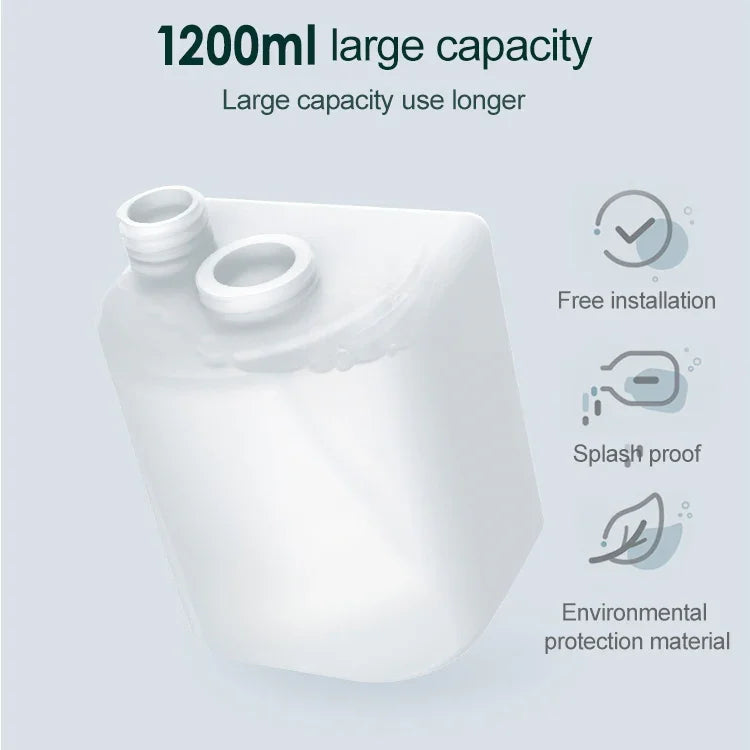 Distributeur automatique sans contact à capteur infrarouge 1200ML pour spray de stérilisation