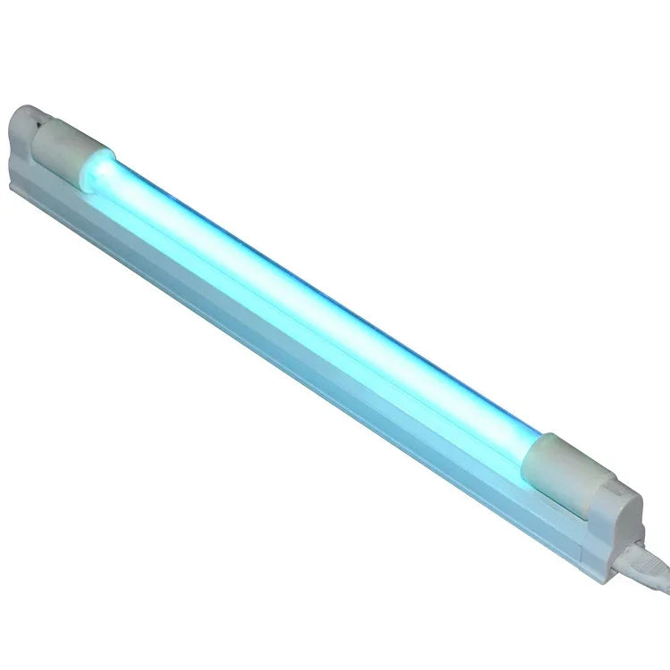 Lampe de Désinfection UV Quartz à Ozone Portable 110V 8W, Stérilisation Anti-virus UVC, 110V 8W Ozone