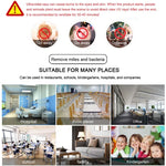 Lampe de Désinfection UV Quartz à Ozone Portable 110V 8W, Stérilisation Anti-virus UVC, 110V 8W Ozone