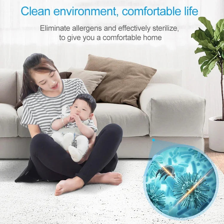 Lampe de Désinfection UV Quartz à Ozone Portable 110V 8W, Stérilisation Anti-virus UVC, 110V 8W Ozone