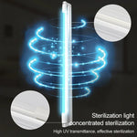 Lampe de Désinfection UV Quartz à Ozone Portable 110V 8W, Stérilisation Anti-virus UVC, 110V 8W Ozone