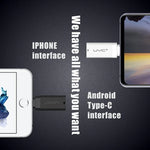 Désinfectant UV ultra portable pour smartphone à 8 broches, lumière germicide 8 broches