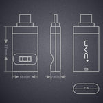Désinfectant UV ultra portable pour smartphone à 8 broches, lumière germicide 8 broches