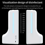 Thermomètre sans contact mains libres K9 à capteur de distance sensible à la lumière corporelle + distributeur automatique de savon liquide sans contact 1000ml, K9