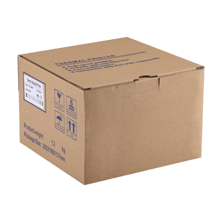 POS-5890T Imprimante Thermique Portable 90mm / sec, Compatible Commande ESC/POS, POS-5890T/Noir