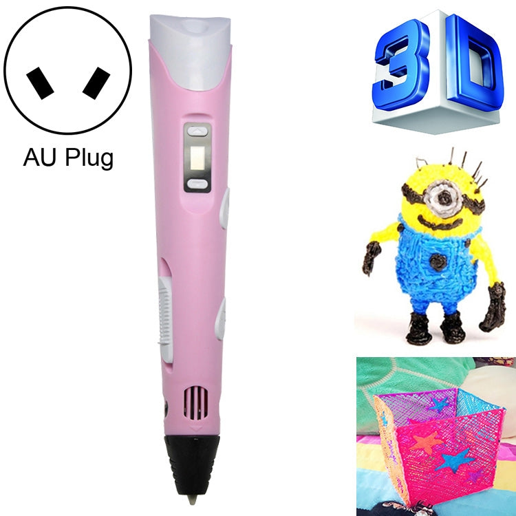 Stylo d’Impression 3D Portable, Prise AU, Prise AU