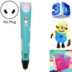Stylo d’Impression 3D Portable, Prise AU, Prise AU