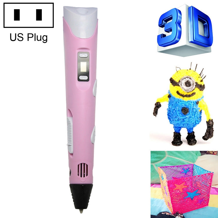 Stylo d'impression 3D portable, prise US, prise US