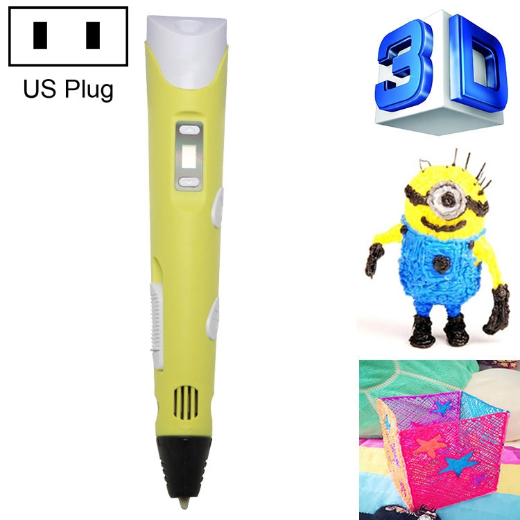 Stylo d'impression 3D portable, prise US, prise US