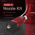 Kit buse d'extrudeuse 24V 40W Creality avec thermistor de température et tube chauffant pour imprimante 3D Ender-3
