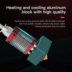 Kit buse d'extrudeuse 24V 40W Creality avec thermistor de température et tube chauffant pour imprimante 3D Ender-3