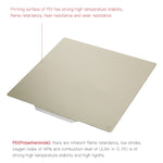 Plaque d'impression PEI double face en acier à ressort PEI avec base magnétique Creality pour Ender-3, pièce pour imprimante 3D