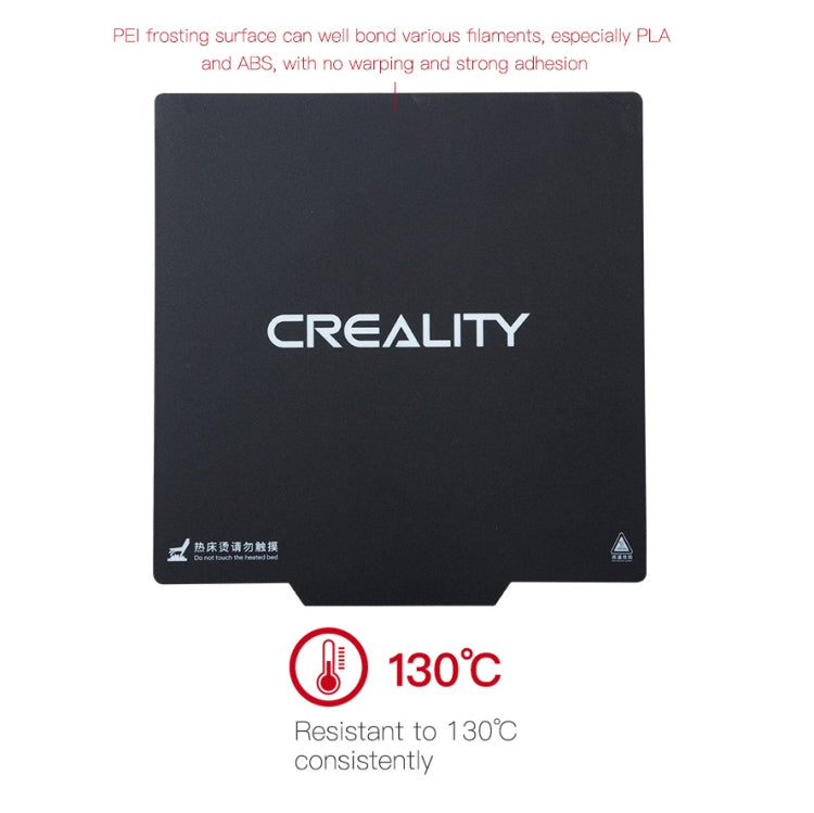 Plaque d'impression PEI double face en acier à ressort PEI avec base magnétique Creality pour Ender-3, pièce pour imprimante 3D