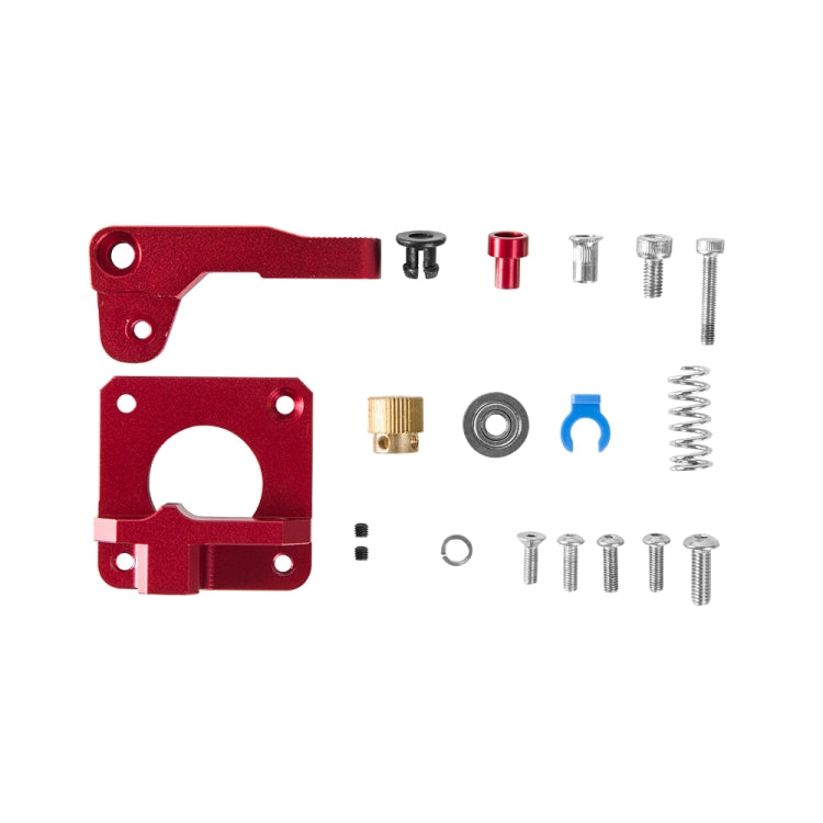 Kit extrudeuse Bowden bloc rouge tout métal Creality pour Ender-3 / Ender-3 Pro / Ender-3 V2 / CR-10 Pro V2 imprimante 3D