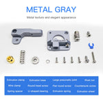 Kit extrudeuse Bowden tout métal argenté Creality pour imprimante 3D Ender-3 / Ender-3 Pro / Ender-3 V2 / CR-10 Pro V2