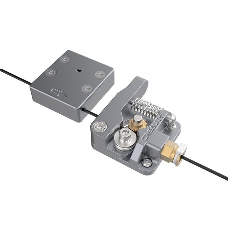 Kit extrudeuse Bowden tout métal argenté Creality pour imprimante 3D Ender-3 / Ender-3 Pro / Ender-3 V2 / CR-10 Pro V2