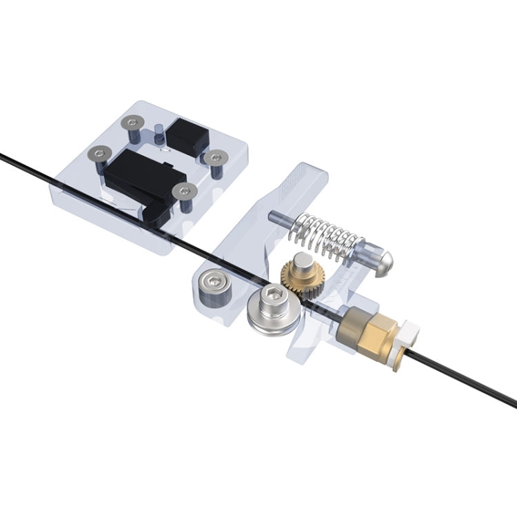 Kit extrudeuse Bowden tout métal argenté Creality pour imprimante 3D Ender-3 / Ender-3 Pro / Ender-3 V2 / CR-10 Pro V2