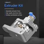 Kit extrudeuse Bowden tout métal argenté Creality pour imprimante 3D Ender-3 / Ender-3 Pro / Ender-3 V2 / CR-10 Pro V2
