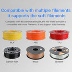 Kit extrudeuse Bowden tout métal argenté Creality pour imprimante 3D Ender-3 / Ender-3 Pro / Ender-3 V2 / CR-10 Pro V2