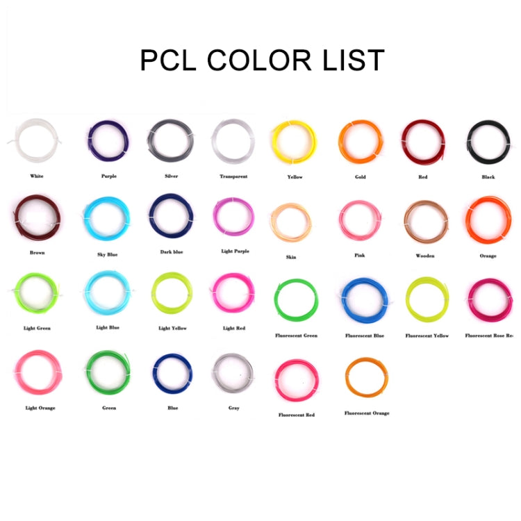 Consommables pour stylo d'impression 3D câble PCL basse température 1,75 mm 5 m, 5 m PCL