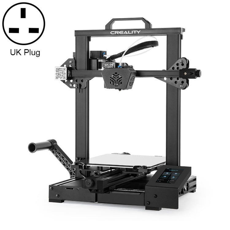 Imprimante 3D DIY CREALITY CR-6 SE 350W à mise à niveau intelligente sans nivellement, Taille d'impression : 23.5 x 23.5 x 25cm, Prise UE, CR-6 SE