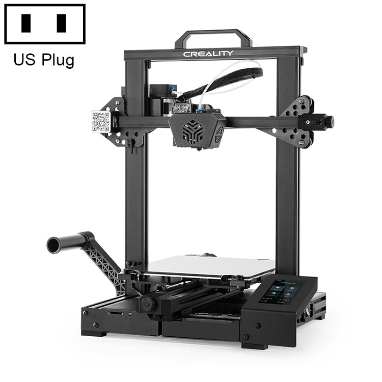 Imprimante 3D DIY CREALITY CR-6 SE 350W à mise à niveau intelligente sans nivellement, Taille d'impression : 23.5 x 23.5 x 25cm, Prise UE, CR-6 SE