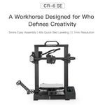 Imprimante 3D DIY CREALITY CR-6 SE 350W à mise à niveau intelligente sans nivellement, Taille d'impression : 23.5 x 23.5 x 25cm, Prise UE, CR-6 SE