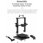 Imprimante 3D DIY CREALITY CR-6 SE 350W à mise à niveau intelligente sans nivellement, Taille d'impression : 23.5 x 23.5 x 25cm, Prise UE, CR-6 SE