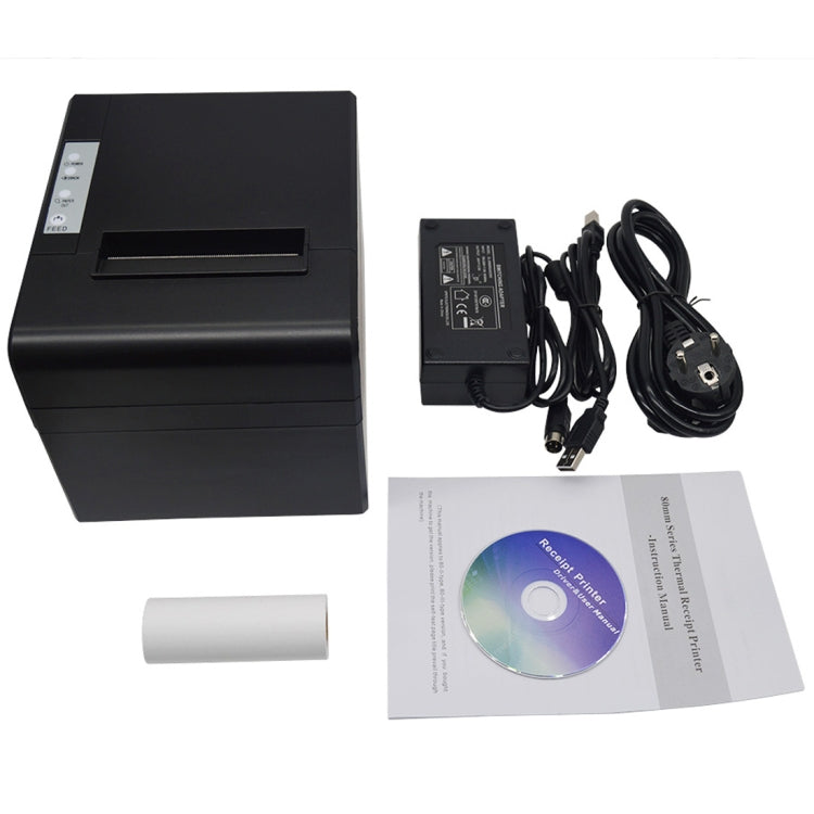 POS-8330 Imprimante Thermique Résistante à l’Eau & à l’Huile (Noir), POS-8330