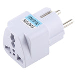 Adaptateur de voyage portable universel prise UK vers prise EU avec fusible