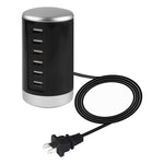 Chargeur XLD4 30W 6 ports USB Adaptateur secteur CA 100-240 V, prise US