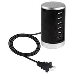 Chargeur XLD4 30W 6 ports USB Adaptateur secteur CA 100-240 V, prise US
