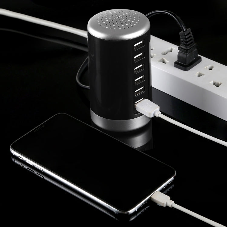 Chargeur XLD4 30W 6 ports USB Adaptateur secteur CA 100-240 V, prise US