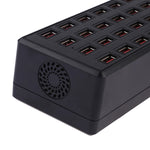 Station de charge rapide 100 W à 24 ports USB avec indicateur LED CA 100-240 V, prise US, 100 W 24 ports USB prise US