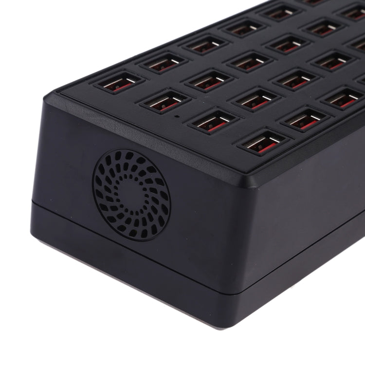 Station de charge rapide 100 W à 24 ports USB avec indicateur LED CA 100-240 V, prise US, 100 W 24 ports USB prise US