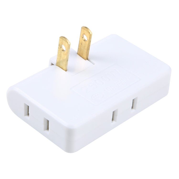 Multiprise mini fine 1 vers 3 avec rotation à 180 degrés 15A, prise US, AC 110-220V