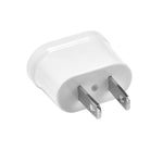 Adaptateur prise secteur universel voyage US & EU vers US, AC 250V