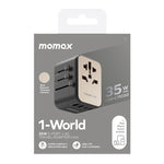 MOMAX 1-World UA9 PD 35W Fast Charger Power Adapter, UA9