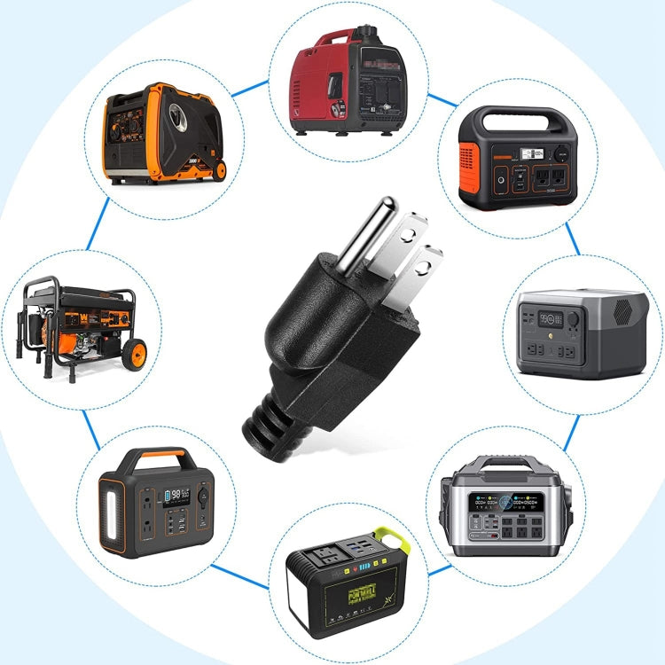 Adaptateur prise secteur universel voyage mâle US