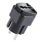 Adaptateur chargeur de voyage universel prise UK vers prise EU avec fusible, UK vers EU