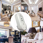 SA-002 prise secteur intelligente WiFi avec 2 ports USB + 1 prise EU, compatible Alexa et Google Home, AC 110V-230V, prise EU, prise UK, prise US