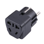 Adaptateur secteur universel portable à cinq trous WK vers prise EU, WK vers EU, WK vers UK