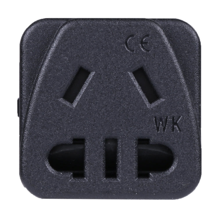 Adaptateur secteur universel portable à cinq trous WK vers prise EU, WK vers EU, WK vers UK