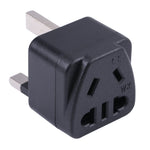 Adaptateur secteur universel portable à cinq trous WK vers prise EU, WK vers EU, WK vers UK