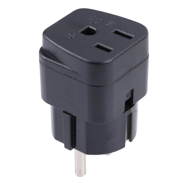 Adaptateur secteur portable à trois trous US vers UK, US vers EU, US vers UK