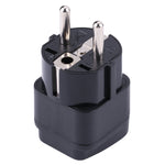 Adaptateur secteur portable à trois trous US vers UK, US vers EU, US vers UK
