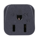 Adaptateur secteur portable à trois trous US vers UK, US vers EU, US vers UK