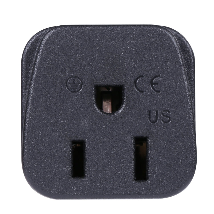 Adaptateur secteur portable à trois trous US vers UK, US vers EU, US vers UK
