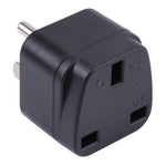 Adaptateur secteur portable à prise trois broches UK vers US & Mexique, UK vers US