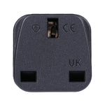 Adaptateur secteur portable prise UK vers EU, UK vers EU 10A